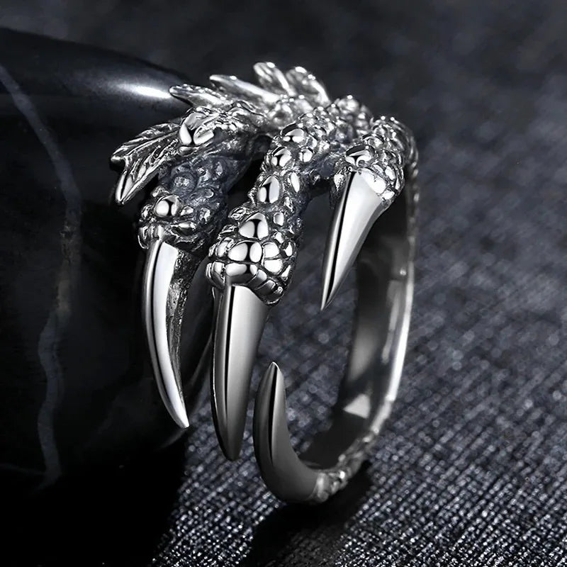 Eagle Steel Ring Retro