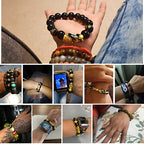 Color-Changing Natural Stone Pi Xiu Beaded Bracelet