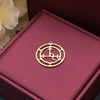 Gothic Demon Seal Pendant Necklace — Stainless