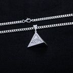 Iced Out Eye of Horus Pendant — 925 Silver