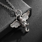 Domineering Tiger Head Pendant Men\\\'s Fashion Animal Tiger Necklace Punk Hip-Hop Trend Casual Jewelry Boyfriend Gift