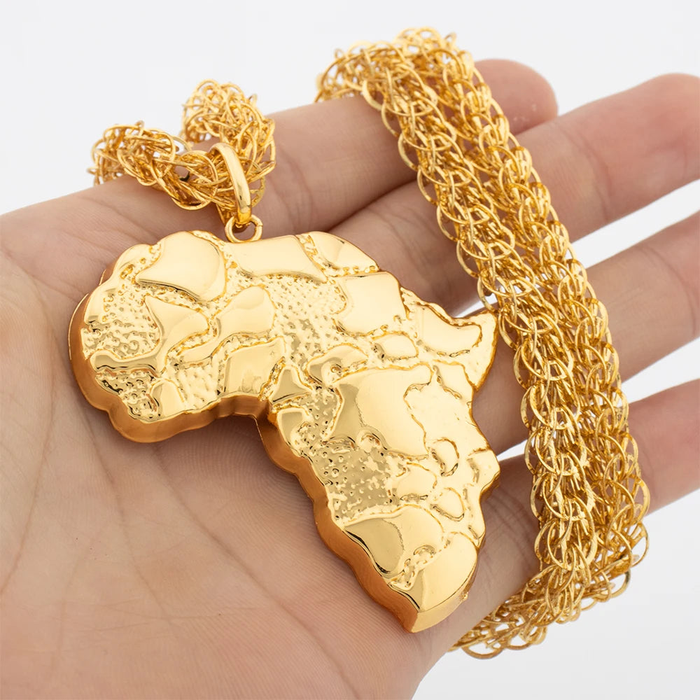 Crocodile Pendant 18K Luxury Gold Color Neclace Chain Dubai Jewelry Fashion African Gold Plated Statement Pendant Set Daily Wear