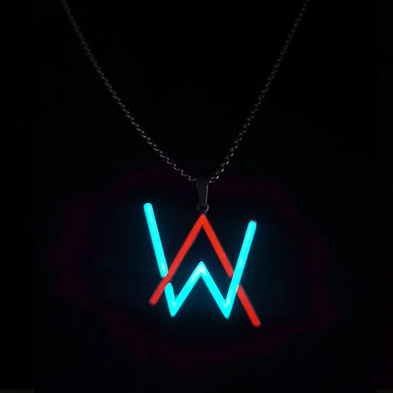 Luminous Heart Pendant Necklace — Stainless Steel
