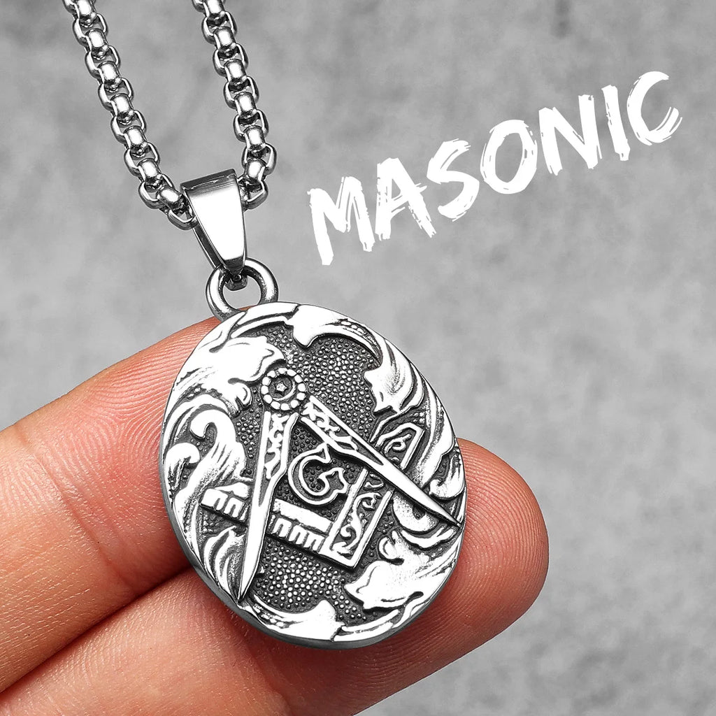 Star of David Pendant — Stainless Steel