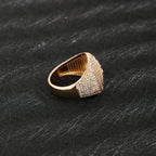 Triangle Cross Ring Sizes 8-10 — Copper Alloy