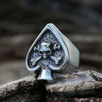 Christmas Charm Halloween Octopus Skull Punk Stainless Steel Seaman Rings Men Anel Puck Jewelry Gift for Sailor