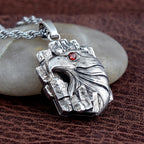 Eagle Head Pendant — Stainless Steel