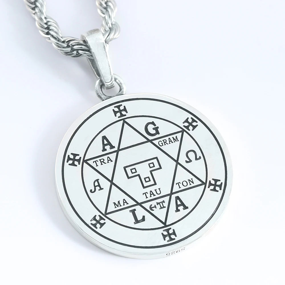 Solomon Pentagram Pendant — 925 Silver