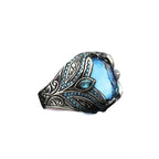 New Men's Ring Personalised Wrap Wrapped Around Simple Retro Style Punk European and American Classic Trend Party