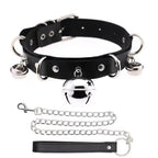 European Style Male Bell Collar Adjustable Sexy Neck Ring Sports Student Owner Necklace Fun Dog Chain Couple Sm Accessories
