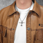 Airplane Pendant Necklace — Stainless Steel