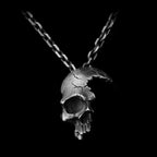 Skull Pendant Necklace — Gothic