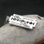 Steel Pendant Punk Music Band Judas Priest Razor