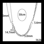 High Street Chain Necklace — Stainless