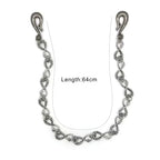 Gothic Infinity 8-Shaped Snake Pants Chain — Waist Bag Pendant