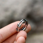 2022 NEW Men's 316L stainless-steel rings Simple Gothic Skull Punk ring for women fashion Jewelry Gifts free shipping