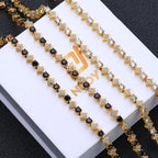 Black Star Tennis Bracelet Statement