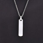 Double Layer Cuban Chain Necklace — SS