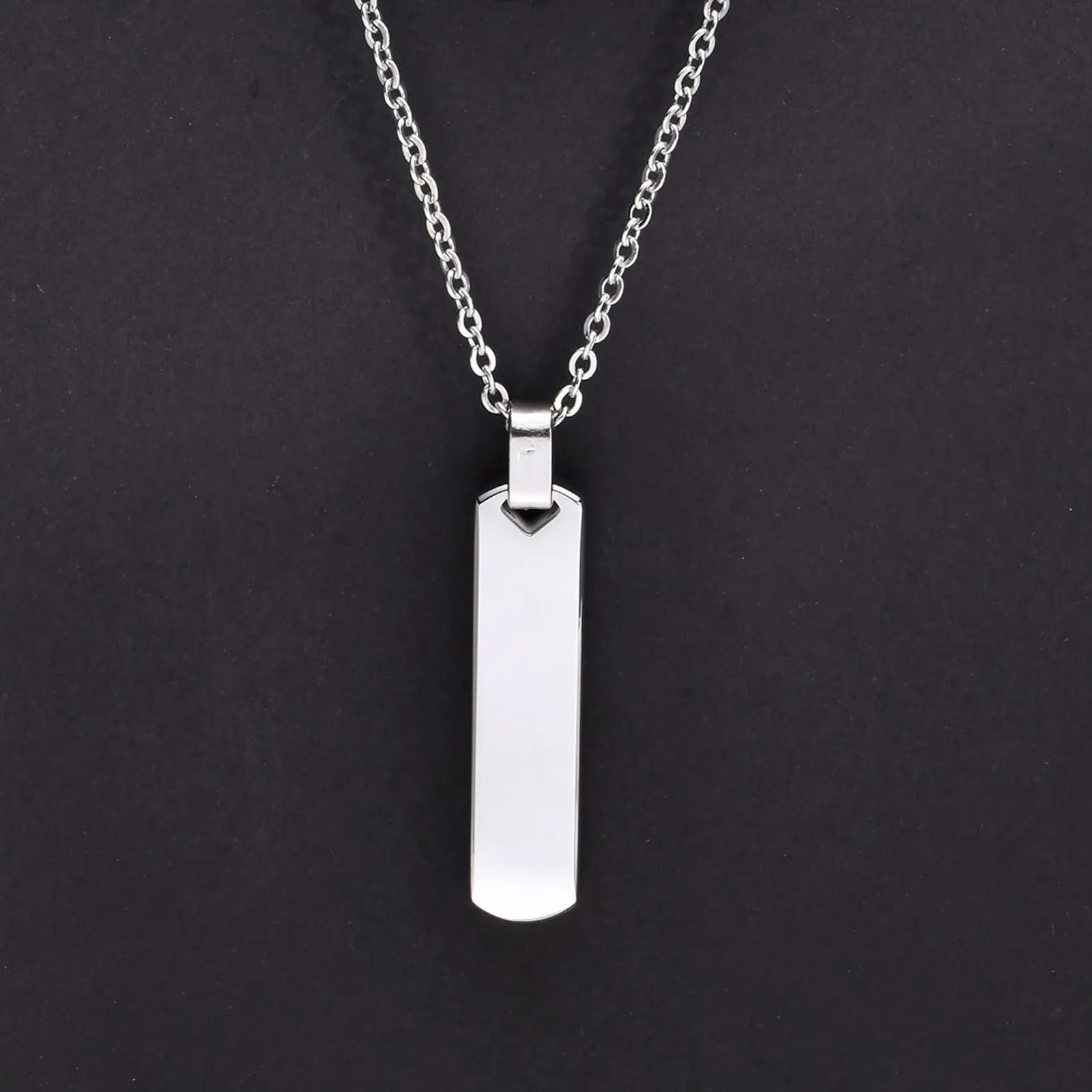 Double Layer Cuban Chain Necklace — SS