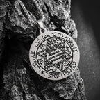 Sun Moon Star Trinity Pendant Necklace
