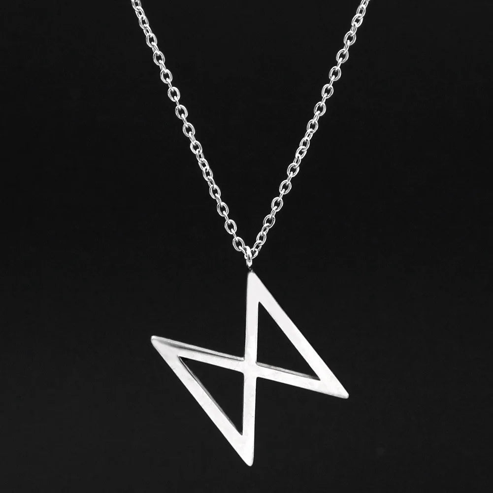 Viking Rune Layering Necklace — Minimal