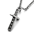 Cross Steel Pendant 316L Style Seal