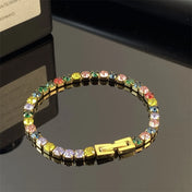 Zircon Tennis Bracelet — 316L Stainless Steel