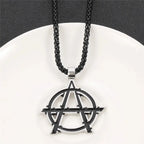 Cool European and American Personalized Men's Pendant Necklace New Fashion Punk Hip-hop Men's Necklace Jewelry