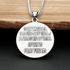 St. Michael Archangel Pendant — Stainless