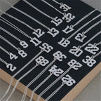 custom Any number Necklaces Hip Hop Basketball Number Legend 23 Necklaces Jewelry For Men Stainless Steel Gold Chain