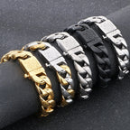Men's Bracelets Bangles Factory Gold Color Sheep Head Bracelet For Man 316L Stainless Steel On Hand Chain Bands Hiphop