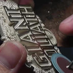 Name Pendant Necklace Gemstone