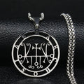 Occult Sigil Silver Pendant Sceal Marchosias Women/men