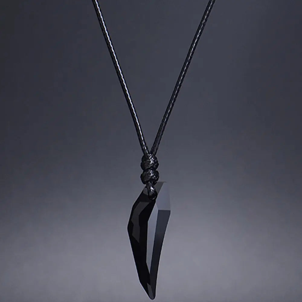 Wolf Tooth Pendant Necklace — Gold