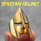 Spartan Helmet Ring — Stainless Steel