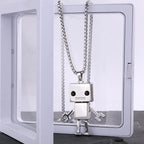 Robot Pendant Necklace with Adjustable Limbs — Street Dance