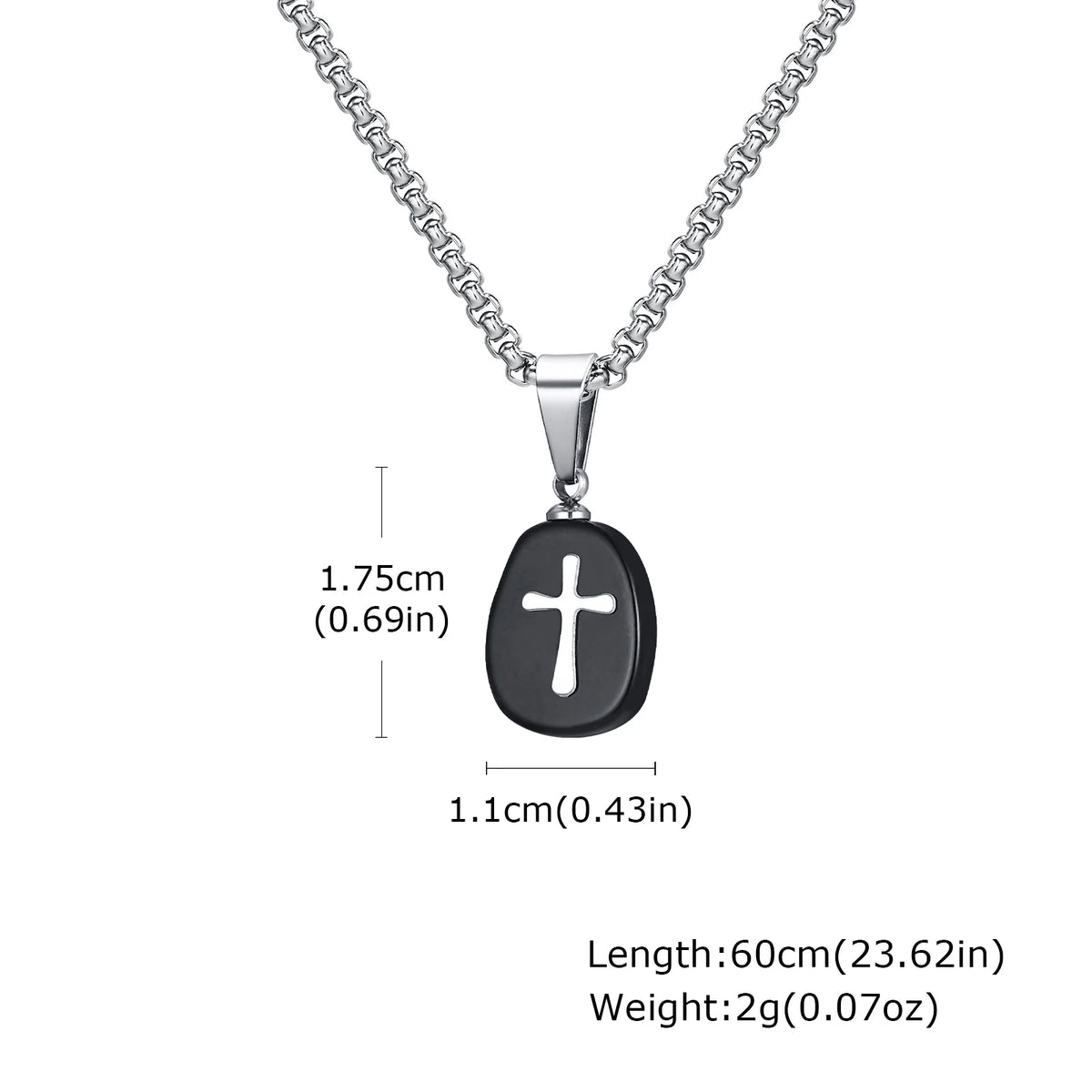 Small Natrual Stone Necklaces for Men Boys,Black Stone Stainless Steel Pendant Necklace,Hip Hop Stylish Jewelry Gifts