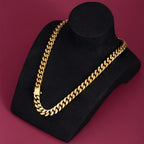 Cuban Link Chain Necklace & Bracelet 10mm — Stainless Steel