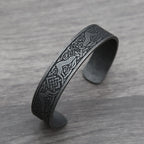 Nordic Rune Bracelet — Stainless Steel