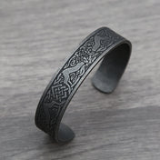 Nordic Rune Bracelet — Stainless Steel
