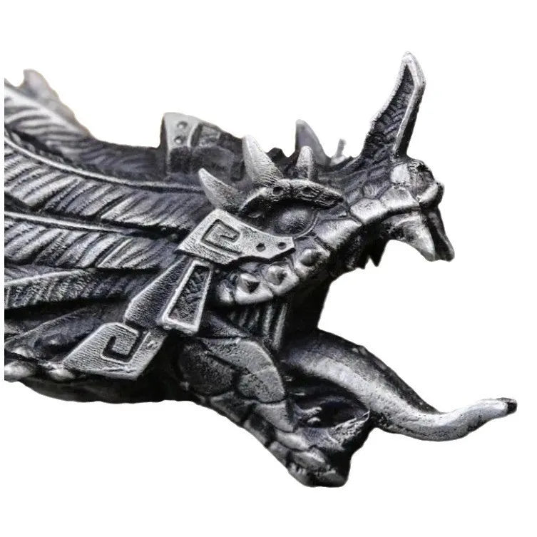 Mayan Mythology Quetzalcoatl Courquin Pendant Necklace Retro Fashion Necklace Handsome Trend Sweater Chain