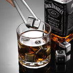 Reusable Whiskey Stones Stainless Steel Ice Cubes Quick-Freeze Wine Cooler Food Grade Metal Pellets Beer Cooler Bar