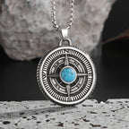 Quality Fashionable Medal Necklace Pendant Pirate Ship Compass Personality Men's Necklace Pendant Hip Hop Jewelry Trend