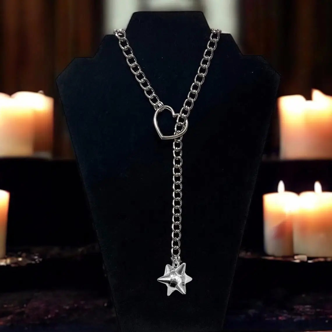 Gothic Crow Skull Necklace For Women man Fashion Vampire Bat Accessory Punk Jewelry Gift Circle Pagan Vintage Moth Charm Choker