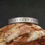 Viking Rune Open Bracelet — 316L Stainless Steel