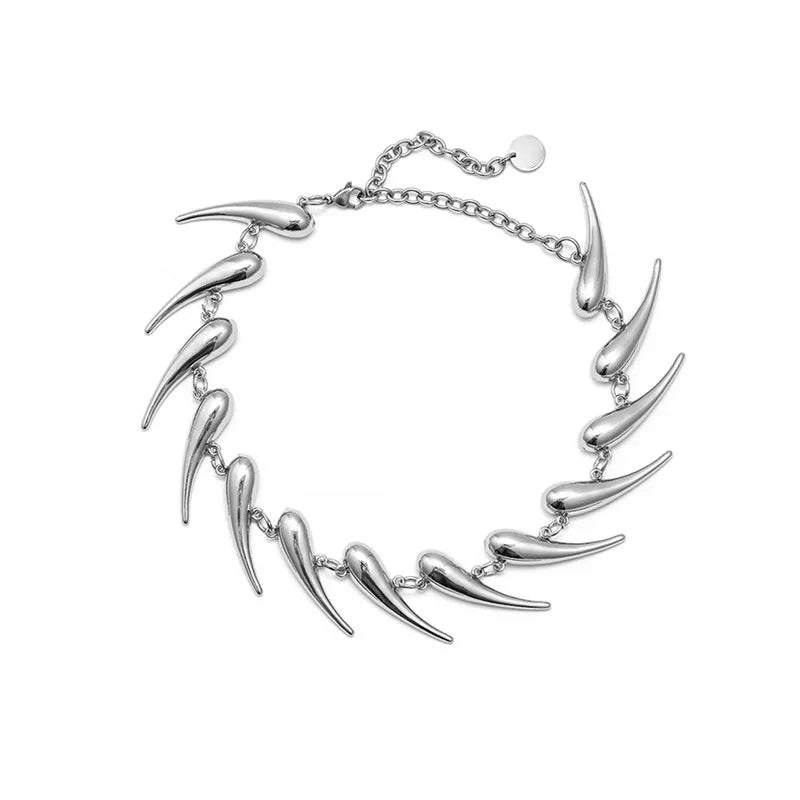 Cyberpunk Choker Pendant Necklace