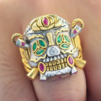 Skull Ring — 925 Silver