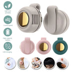 Rechargeable Bladeless Desk Fan - Small Clip-on Personal Fan, Quiet Mini Air Conditioner for Bed, Office, Travel