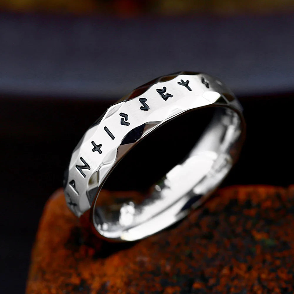 Korean Version Of Simple Ring Men Women Punk Hip Hop Stainless Steel Biker Men Ring Fashion Simple Jewelry Gift Wholesale
