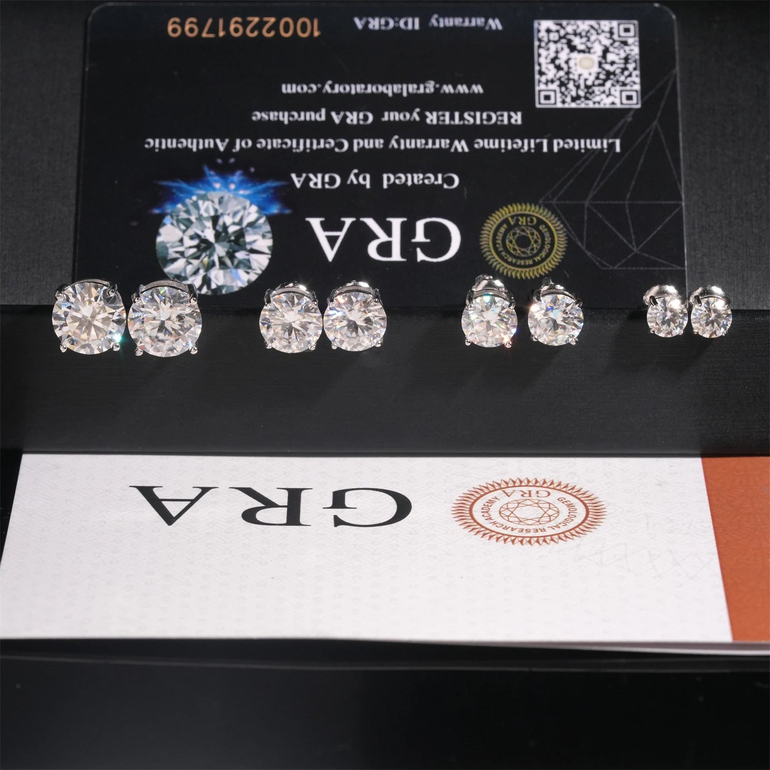 3/4/5/6/7/8/9/10mm D Color VVS Moissanite Stud Earrings S925 Sterling Silver Screw Thread Earrings Wedding Jewelry for Men Women